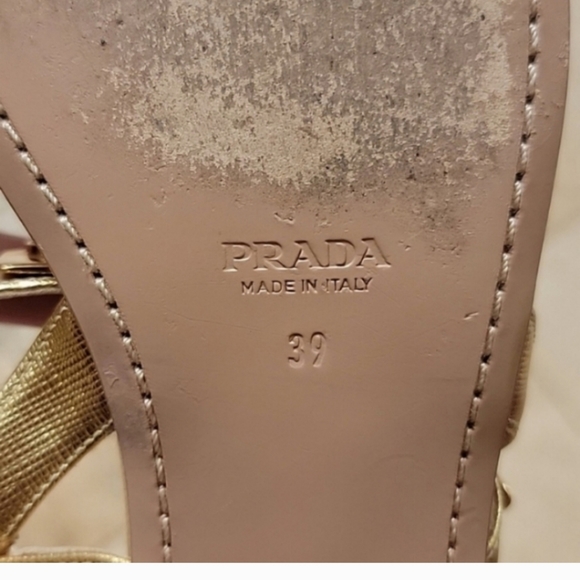 Authentic Prada shoes size 39 - Picture 4 of 4